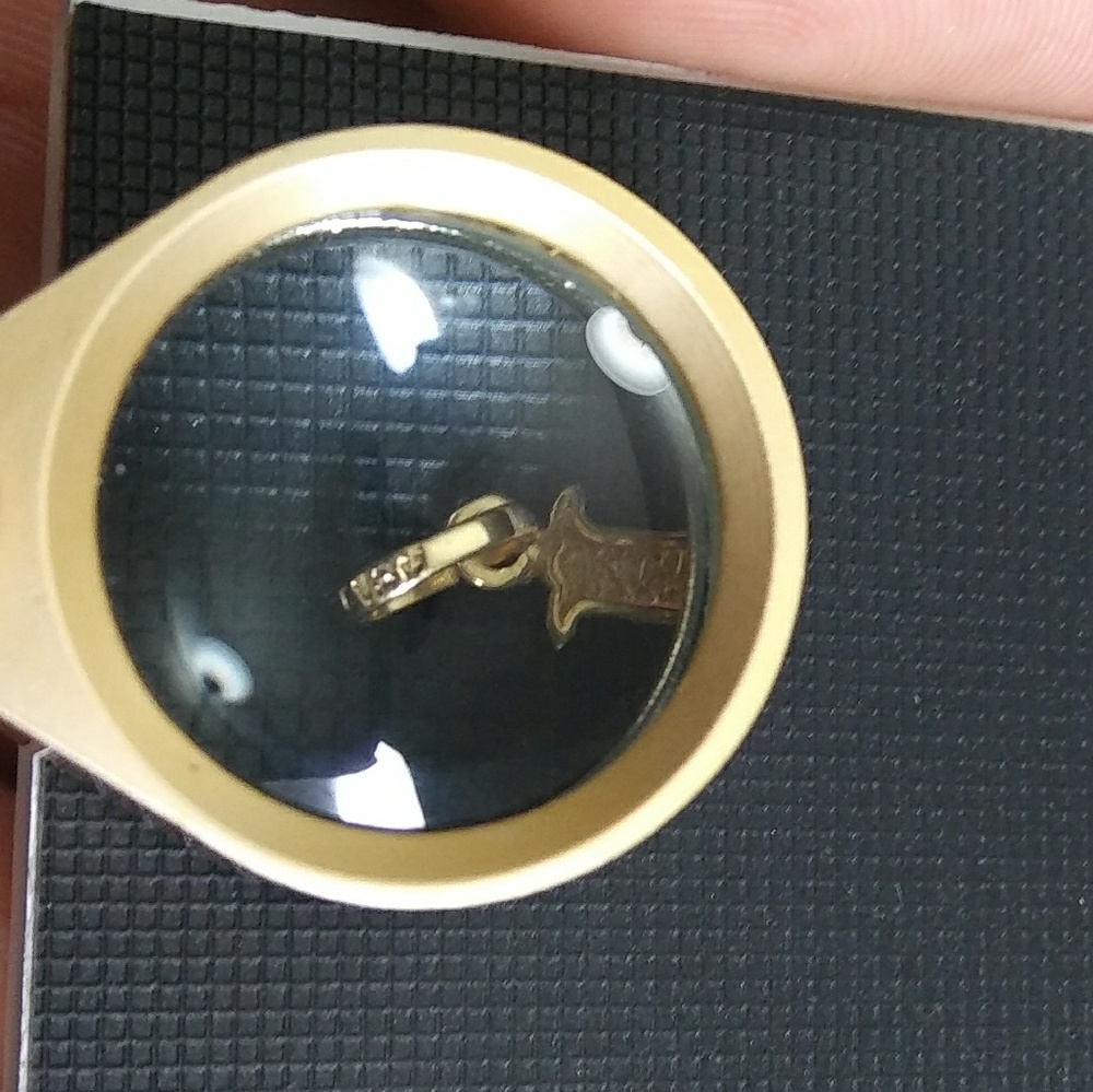 Solid 18k Initial Pendant - image 8